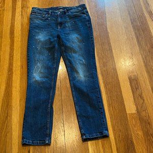 Adam Levine ROADIE Distressed Paint Splatter Jeans 30 X 30